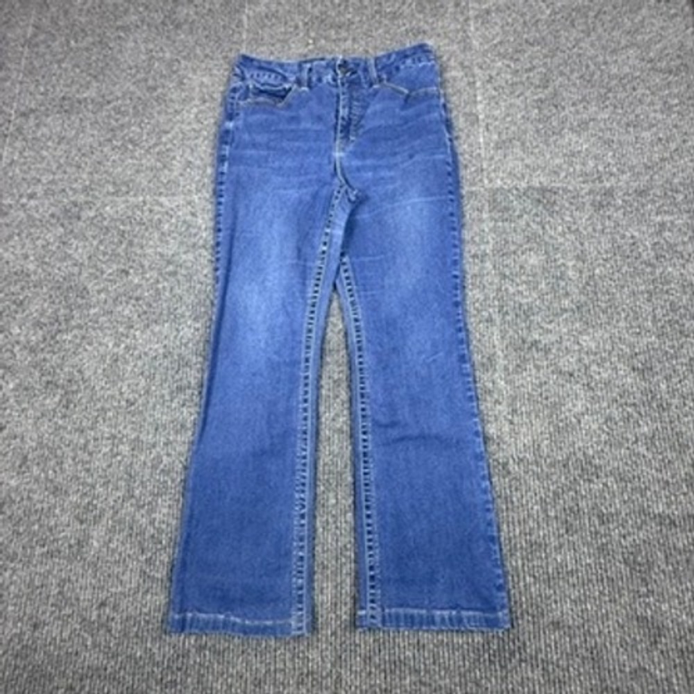 Seven7 Women's High-Rise Tummyless‎ Slim Bootcut Jeans Denim Size 12 London Wash